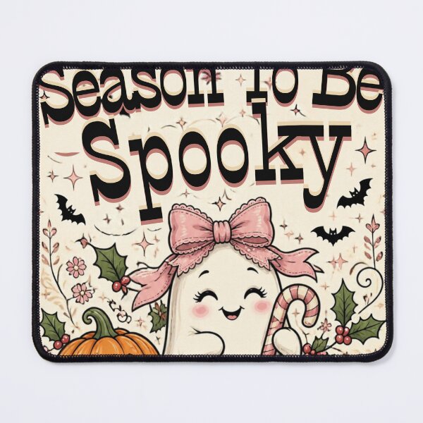 Item preview, Tis The Season To Be Spooky Coquette Ghost Halloween designed and sold by ChotipahArt.