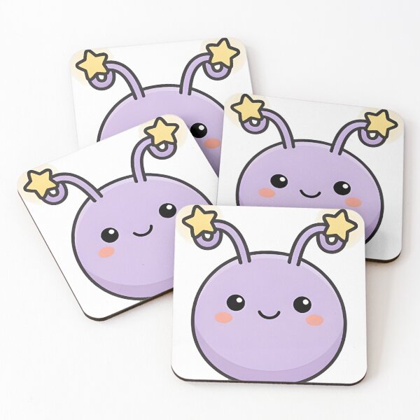 Item preview, Little Purple Alien with Star Antennae designed and sold by darlbit.