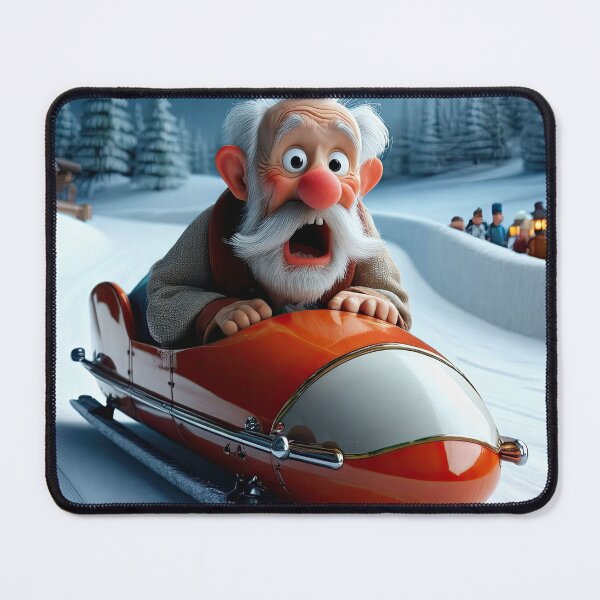 Item preview, Old Fart in a bobsleigh designed and sold by Colin Bentham.