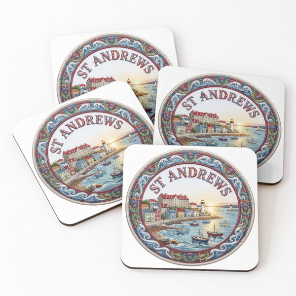 Item preview, St Andrews New Brunswick Canada Seaside Village Bay Lighthouse Embroidered Patch Sticker designed and sold by Imaginarium of Chaos falcon88 .