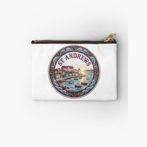 Item preview, St Andrews New Brunswick Canada Seaside Village Bay Lighthouse Embroidered Patch Sticker designed and sold by Imaginarium of Chaos falcon88 .