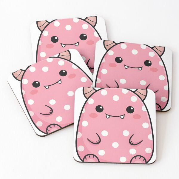 Item preview, Pink Polka Dot Monster designed and sold by darlbit.