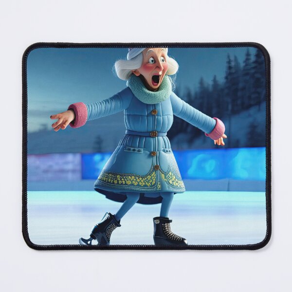 Item preview, Old Fart Ice Skating designed and sold by Colin Bentham.