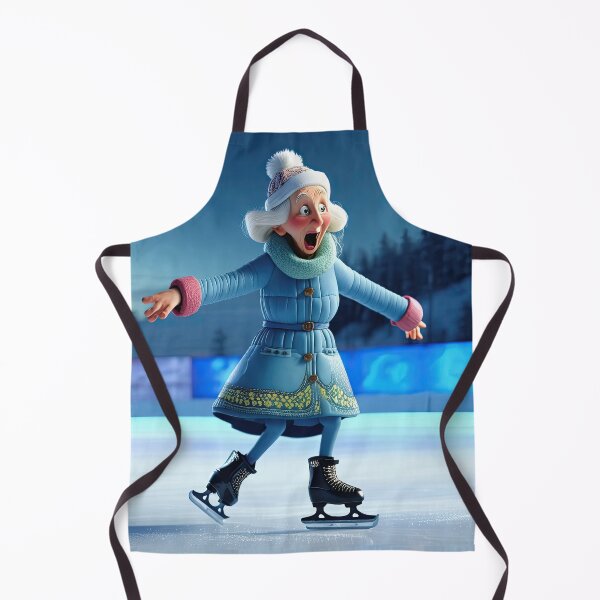 Item preview, Old Fart Ice Skating designed and sold by Colin Bentham.