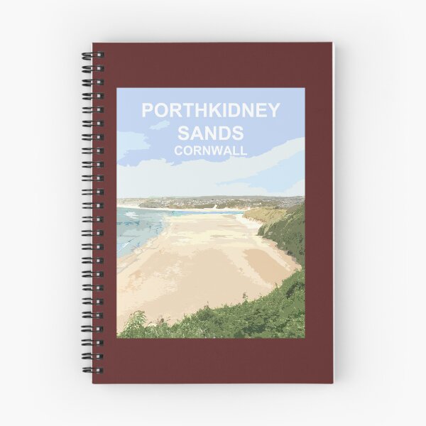 Item preview, Porthkidney Cornwall.Cornish gift Kernow St Ives designed and sold by BarbaraGlebska.