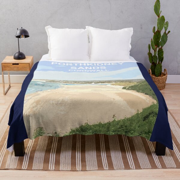 Item preview, Porthkidney Cornwall.Cornish gift Kernow St Ives designed and sold by BarbaraGlebska.