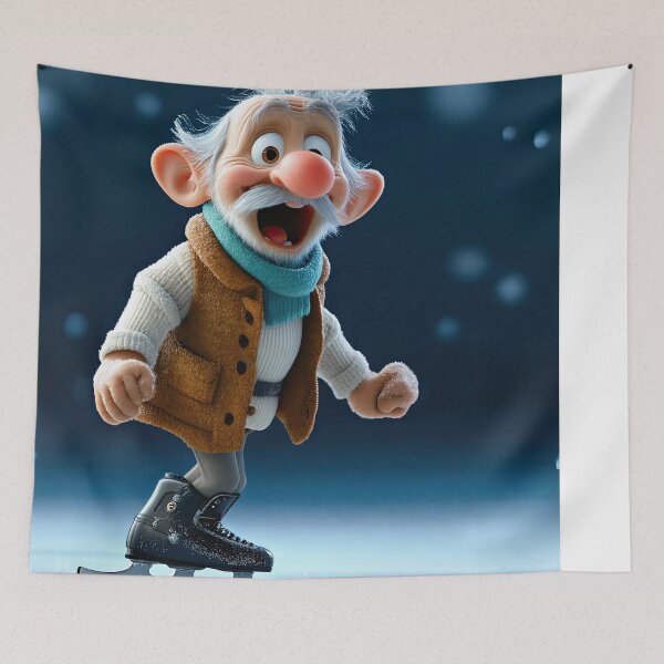 Item preview, Old Fart Ice Skating designed and sold by Colin Bentham.