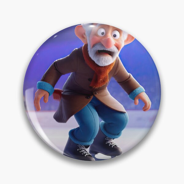 Item preview, Old Fart Ice Skating designed and sold by Colin Bentham.