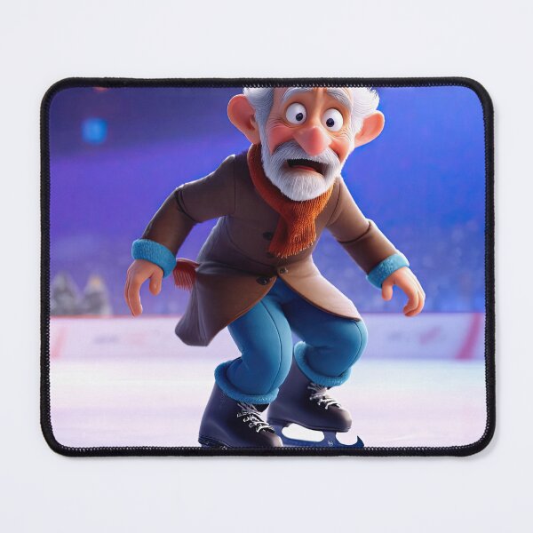 Item preview, Old Fart Ice Skating designed and sold by Colin Bentham.