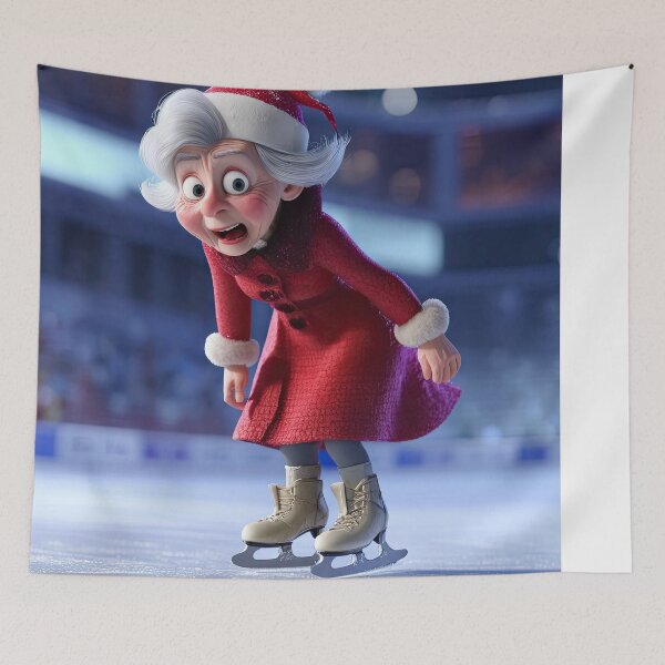 Item preview, Old Fart Ice Skating designed and sold by Colin Bentham.