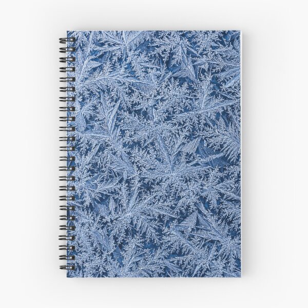 Item preview, Blue Frost Crystal Texture – Icy Winter Abstract Pattern designed and sold by Kaleidoscope Print.