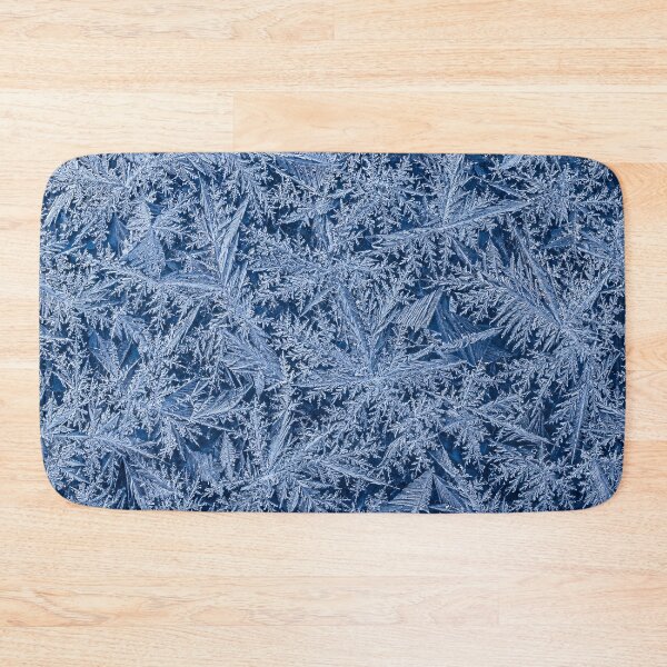 Item preview, Blue Frost Crystal Texture – Icy Winter Abstract Pattern designed and sold by Kaleidoscope Print.