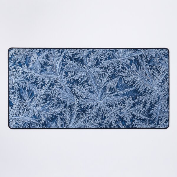 Item preview, Blue Frost Crystal Texture – Icy Winter Abstract Pattern designed and sold by Kaleidoscope Print.