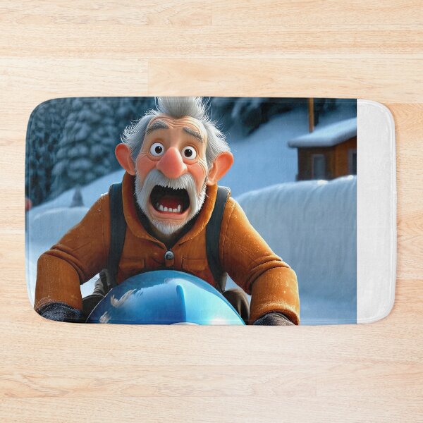 Item preview, Old Fart in a bobsleigh designed and sold by Colin Bentham.