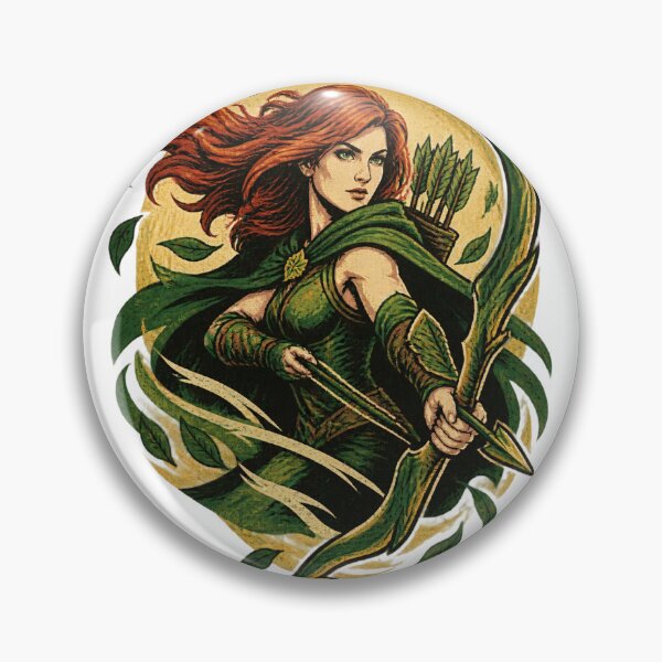 Item preview, Windranger Inspired Fantasy Archer Design for Gamers and Fans designed and sold by serenity racine.