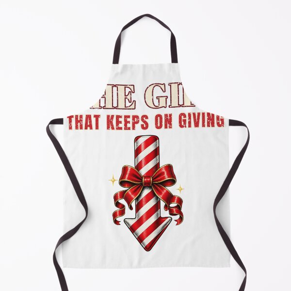 Item preview, The Gift That Keeps On Giving Funny Christmas Arrow designed and sold by RobinHoodShirts.