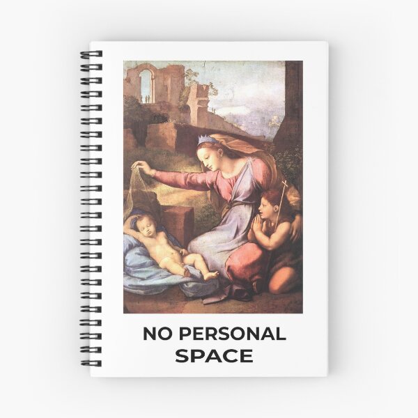 Item preview, The Madonna of the Blue Diadem - No Personal Space Funny Art designed and sold by lijoy.