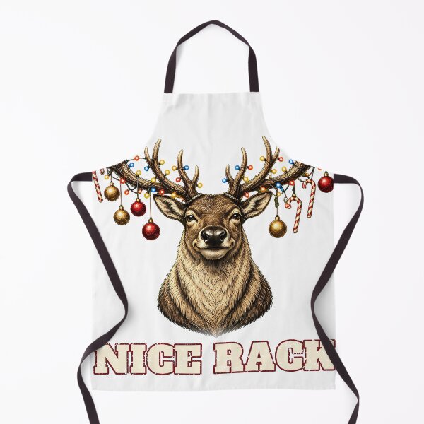 Item preview, Nice Rack Funny Christmas Reindeer Antlers Lights designed and sold by RobinHoodShirts.