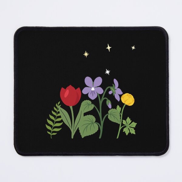 Item preview, Fern flowers globeflower tulip forest violet designed and sold by Sir-Freaky.