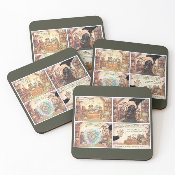Item preview, The right to property: A treasure for everyone designed and sold by Mianku | Für das Leben.
