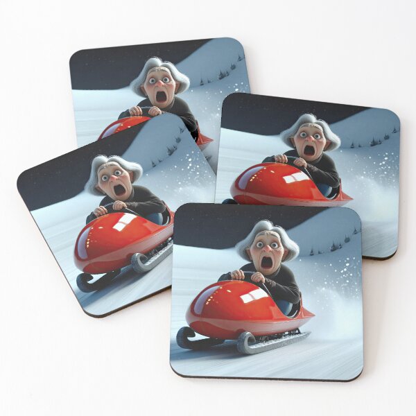 Item preview, Old Fart in a bobsleigh designed and sold by Colin Bentham.