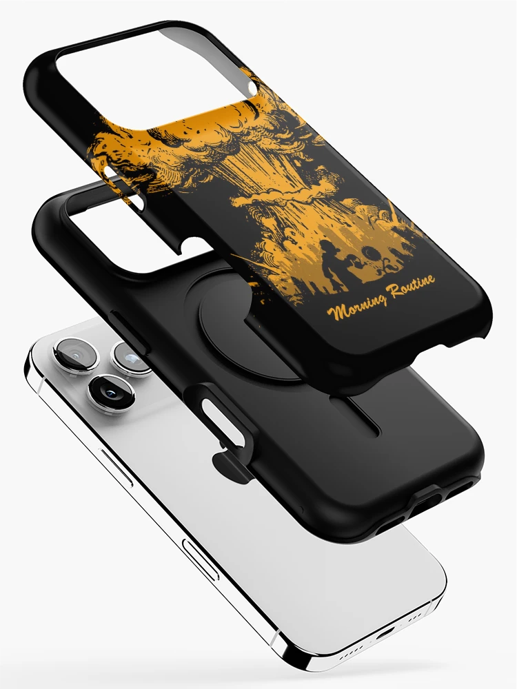 Thumbnail 2 of 4, iPhone Case, Morning Routine designed and sold by miftake.