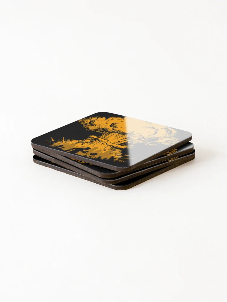 Thumbnail 4 of 5, Coasters (Set of 4), Morning Routine designed and sold by miftake.