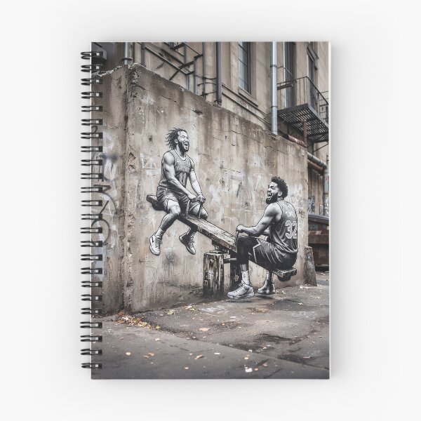 Item preview, Jalen Brunson Karl-Anthony Towns NYC Mural Art designed and sold by Home Decor Art.