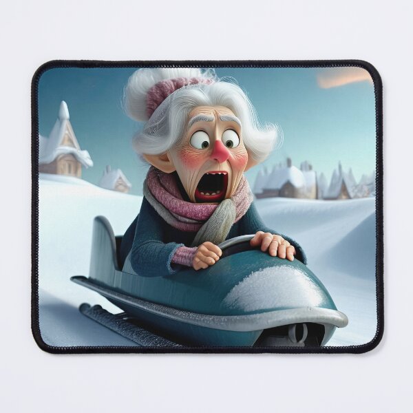 Item preview, Old Fart in a bobsleigh designed and sold by Colin Bentham.