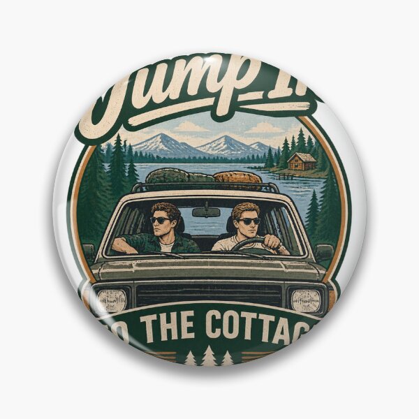Item preview, Get In Loser We're Going to the Cottage Funny Heated Rivalry Design designed and sold by tetabrick.