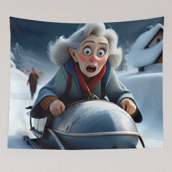 Item preview, Old Fart in a bobsleigh designed and sold by Colin Bentham.
