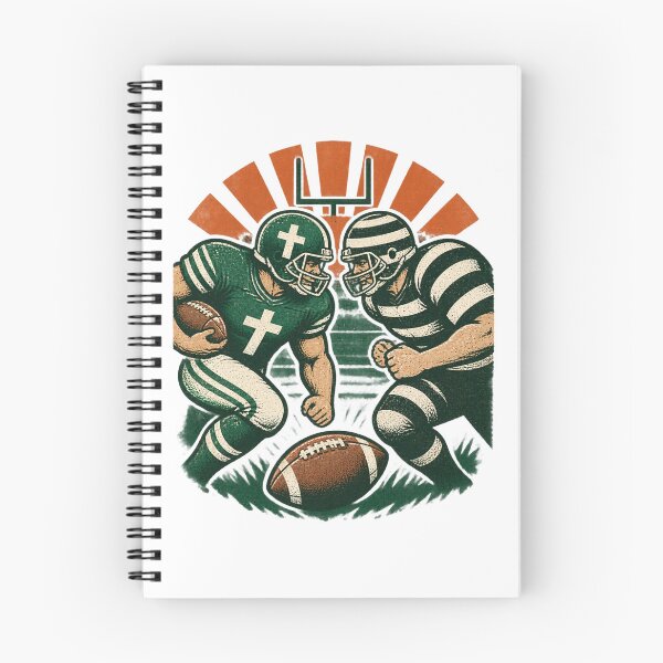 Item preview, Catholics vs Convicts Retro Distressed Football Game Vintage Style Design designed and sold by tetabrick.