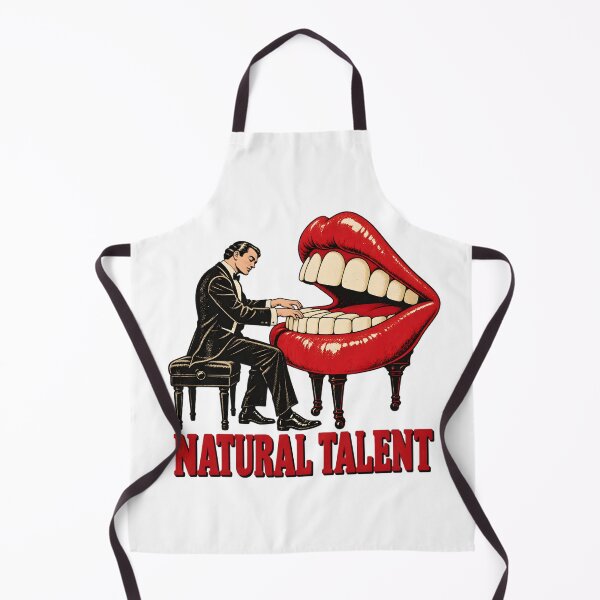 Item preview, Natural Talent - Pianist Playing Giant Teeth designed and sold by Digipeel.