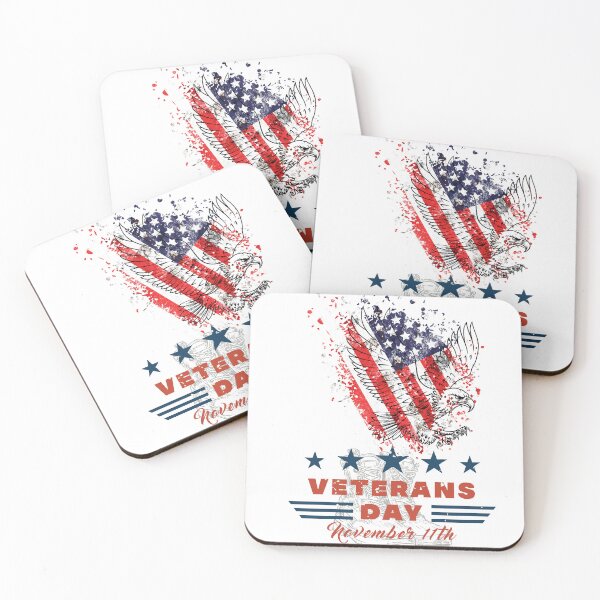 Item preview, Veterans Day November 11th Eagle Patriotic designed and sold by YouYass410.