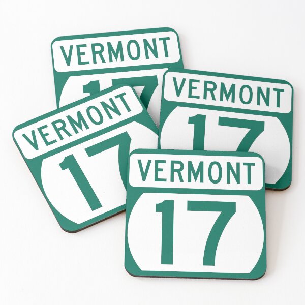 Item preview, Vermont Route 17 – Appalachian Gap Scenic Highway – Green Mountains Vintage Road Sign designed and sold by NewNomads.