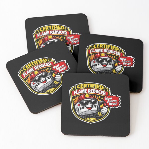 Item preview, Smoke Detector Influencer – Funny Firefighter Social Media Sticker   designed and sold by Timeless Junction.