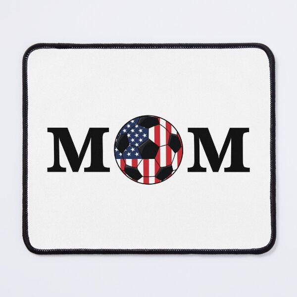 Item preview, Soccer Mom - American Flag Soccer Ball Patriotic Mom designed and sold by Marshallamoakohene.