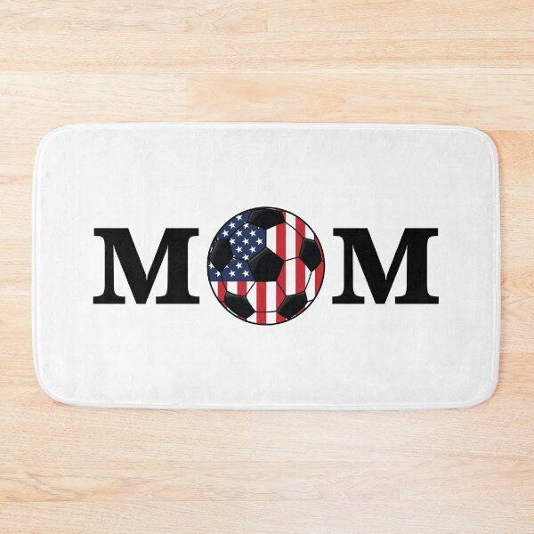 Item preview, Soccer Mom - American Flag Soccer Ball Patriotic Mom designed and sold by Marshallamoakohene.