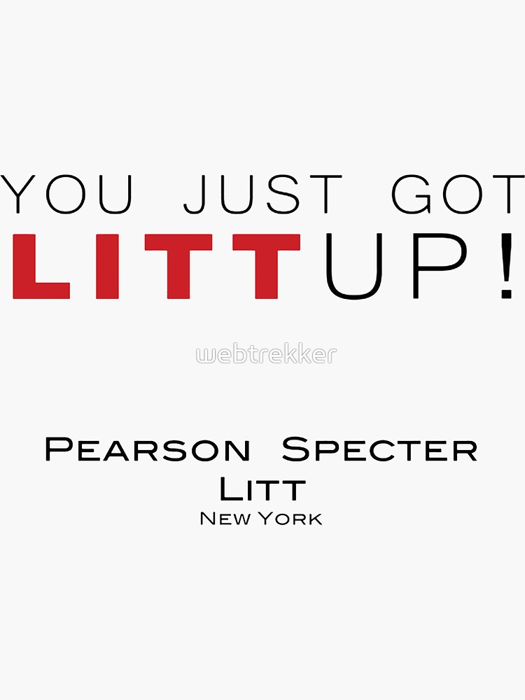 Louis Litt Christmas You Just Got Litt Up Pearson Tv Pearson