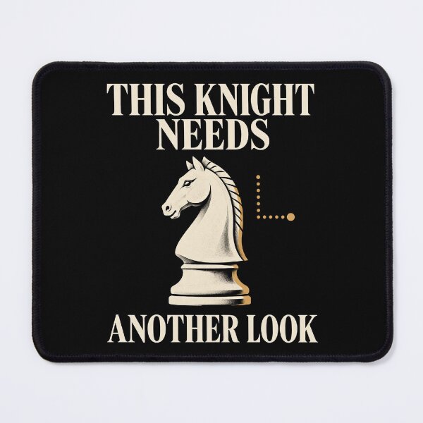 Item preview, Another Look Knight Chess Thinking Humor designed and sold by Katalice Design.