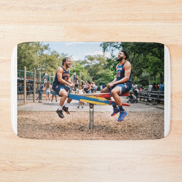 Item preview, Jalen Brunson Karl-Anthony Towns NYC See-Saw designed and sold by Home Decor Art.