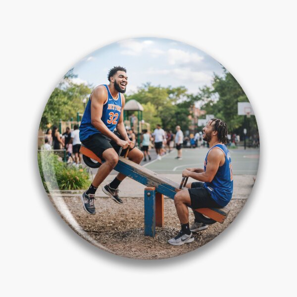 Item preview, Jalen Brunson Karl-Anthony Towns NYC See-Saw designed and sold by Home Decor Art.