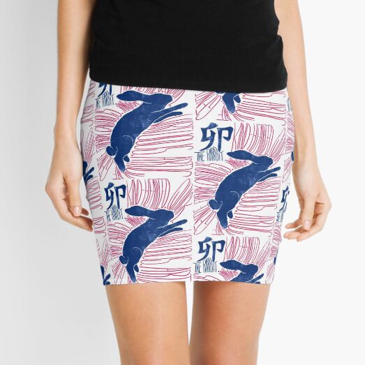 The Rabbit Chinese Zodiac Sign Mini Skirt