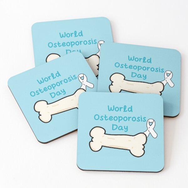 Item preview, World osteoporosis day awareness designed and sold by fluffyfamcraft.