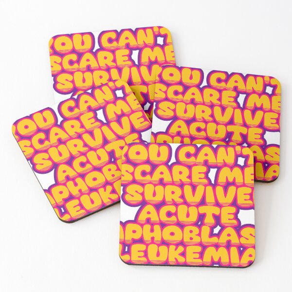 Item preview, You Can't Scare Me, I Survived Acute Lymphoblastic Leukemia – Funny Cancer Survivor Saying designed and sold by TheIconSmith.