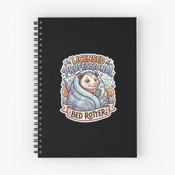 Item preview, Licensed Professional Bed Rotator – Cozy Opossum Bed Meme Design designed and sold by Fuechse.