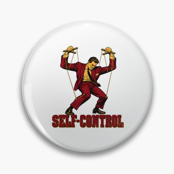 Item preview, Self-Control - Man Pulling His Own Puppet Strings designed and sold by Digipeel.