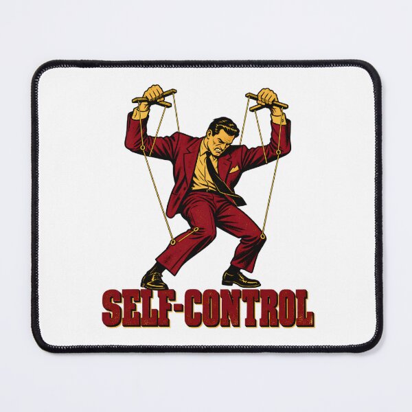 Item preview, Self-Control - Man Pulling His Own Puppet Strings designed and sold by Digipeel.