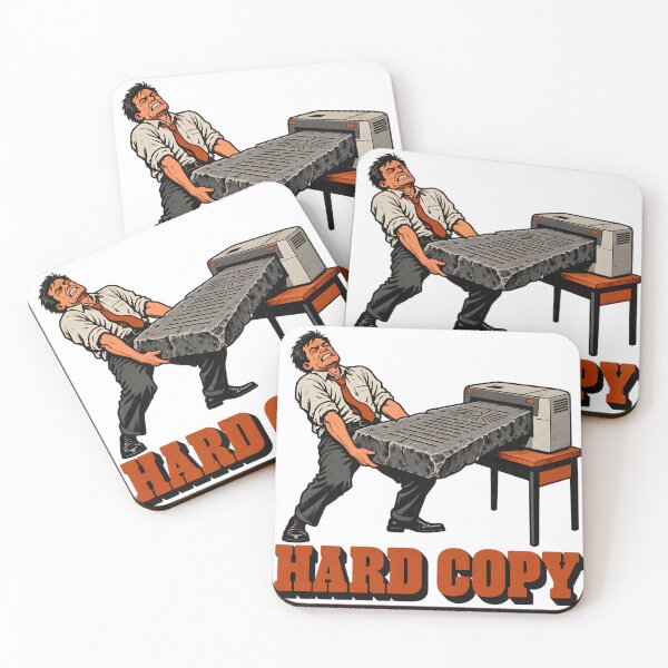 Item preview, Hard Copy - Office Worker Catching Printed Stone designed and sold by Digipeel.