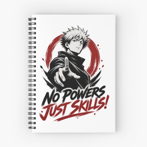 Item preview, No Powers Just Skills Motivational Quote Design for Everyday Confidence designed and sold by RedMarbleStudio.